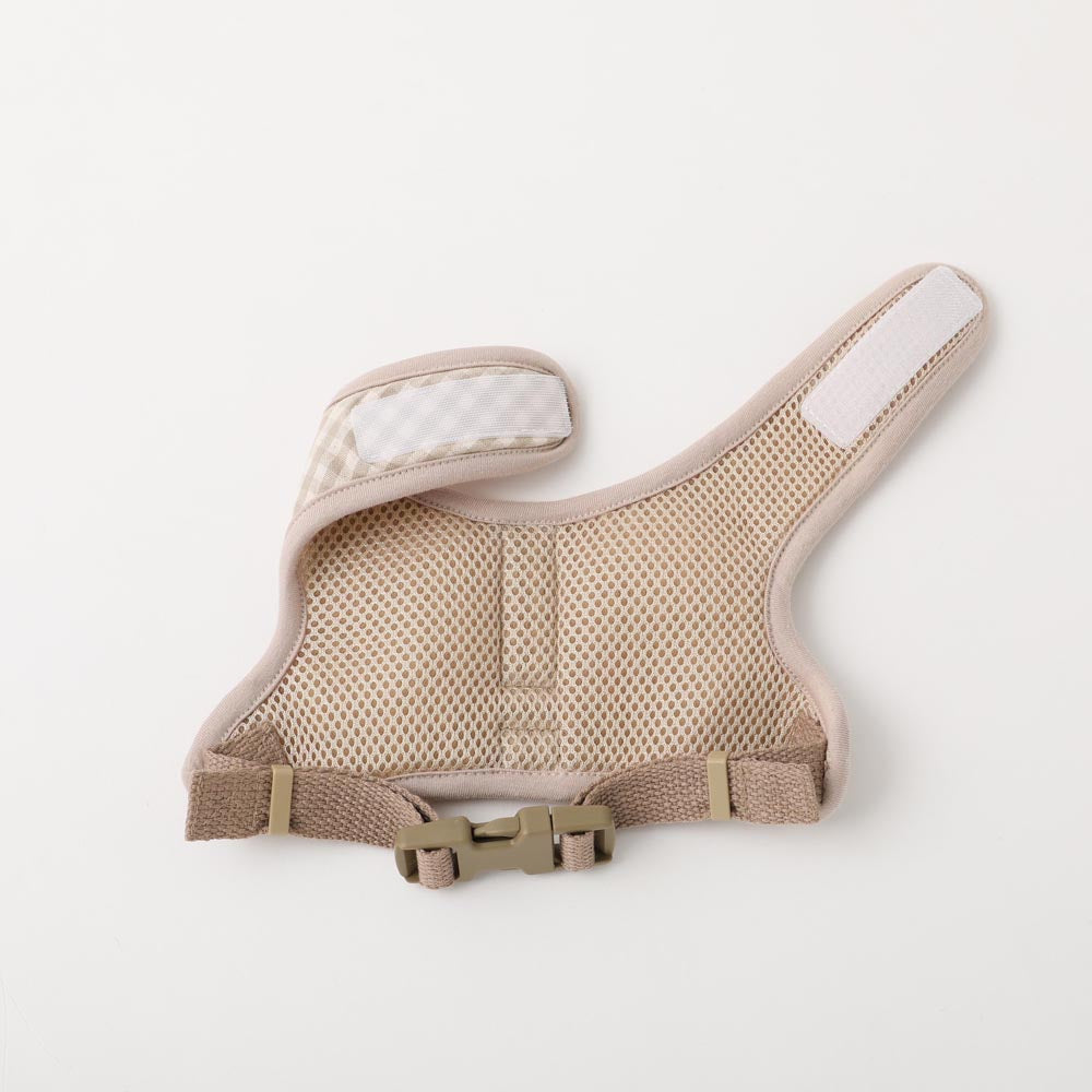 gingham check harness
