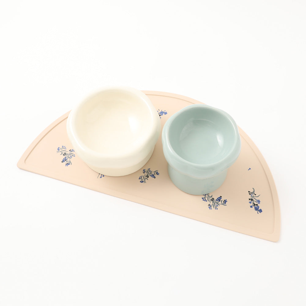 half moon silicone placemat
