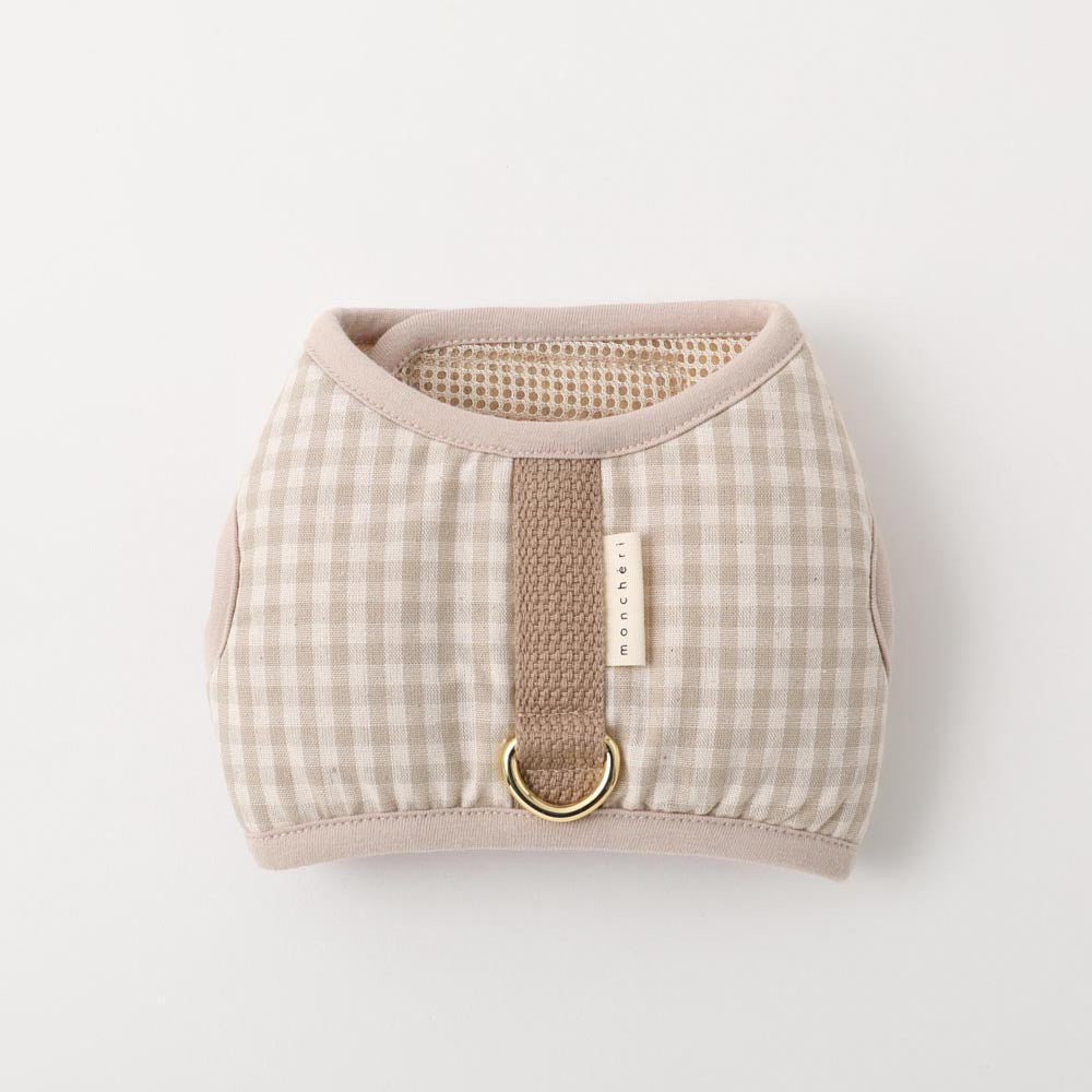 gingham check harness