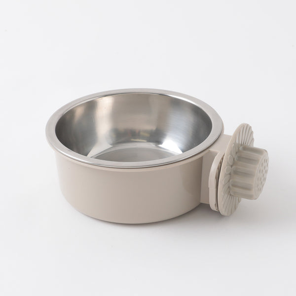Cage stainless steel food bowl
