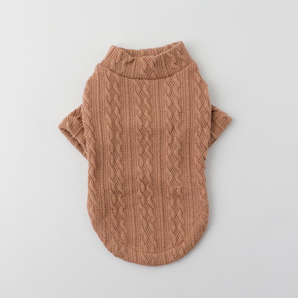 Patterned knit sew tops