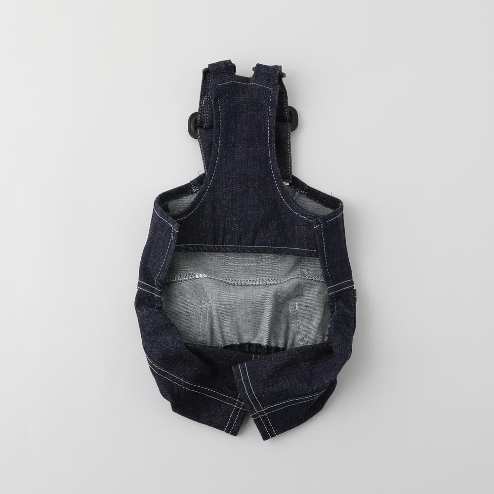 牛仔连身工作服