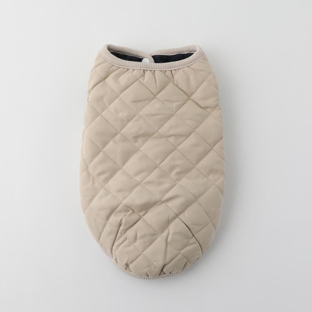 Different material combination quilting vest