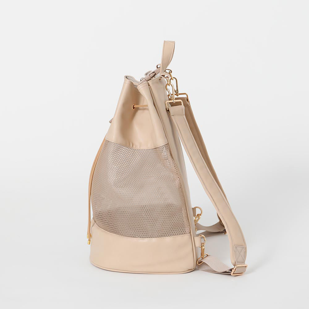 2way mesh drawstring pet bag