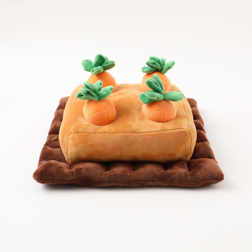 ノーズワーク4つのにんじん畑のおもちゃ
