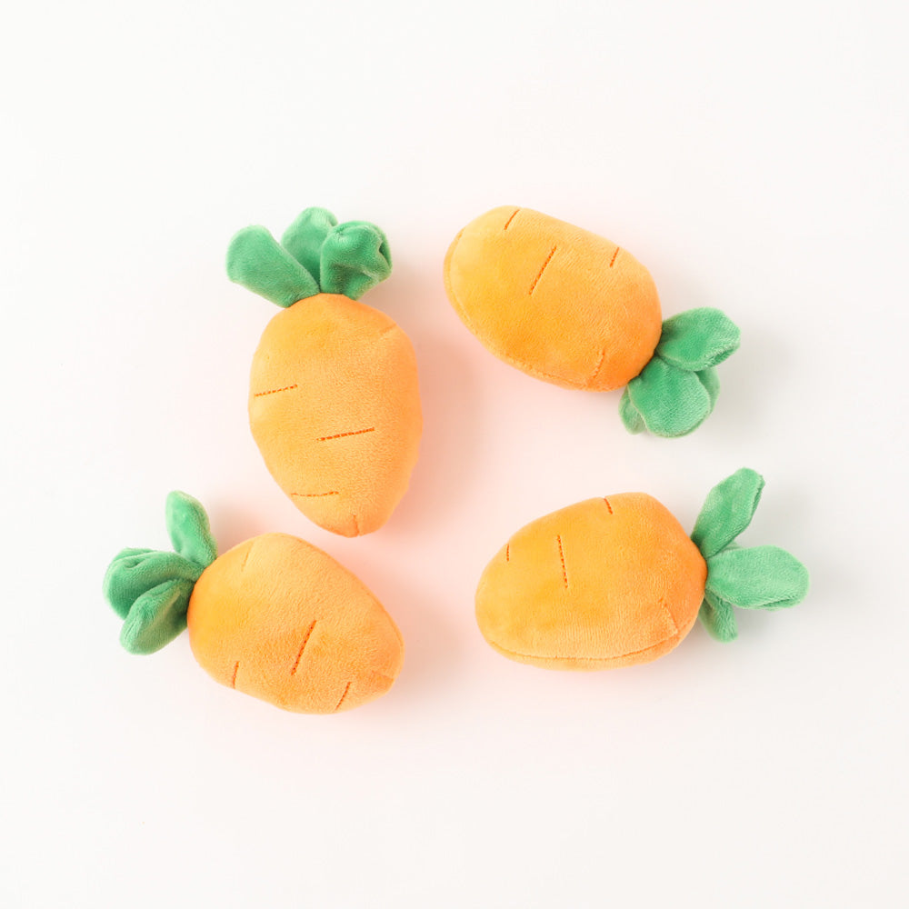 ノーズワーク4つのにんじん畑のおもちゃ