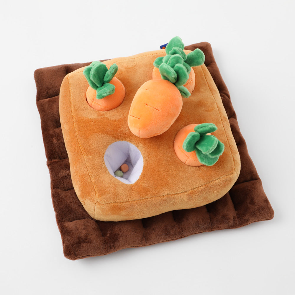 ノーズワーク4つのにんじん畑のおもちゃ