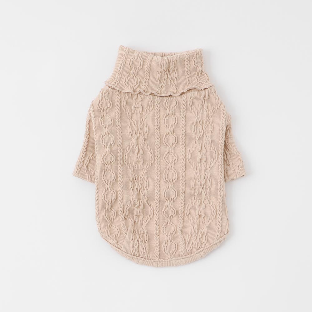 Cable knit mellow tops