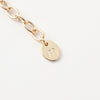 Circle Charm Chain Necklace [Compatible with name sculpture]