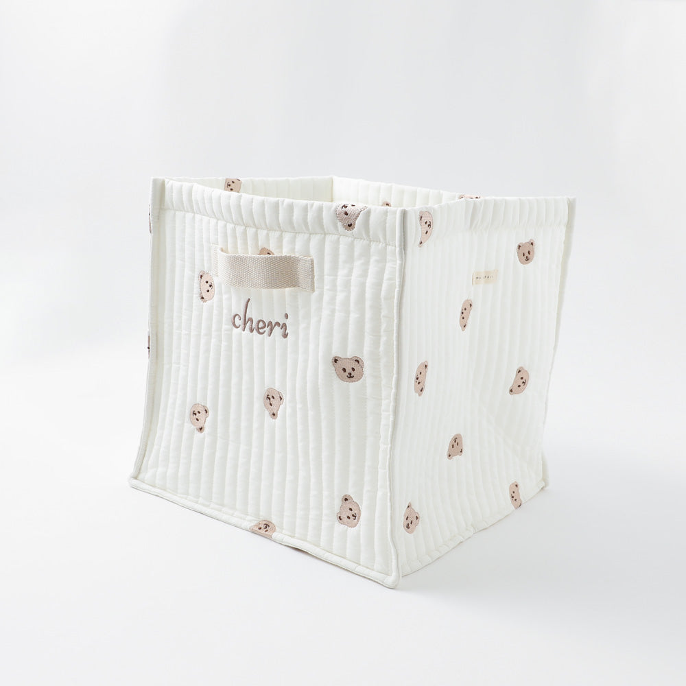 キルティング刺繍マルチボックス【名入れ刺繍対応】