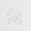 Flower piping camisole