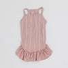 Striped Frill Cami Dress