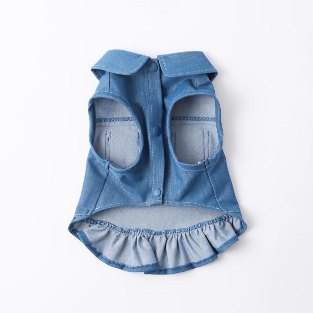 デニムポケットワンピース