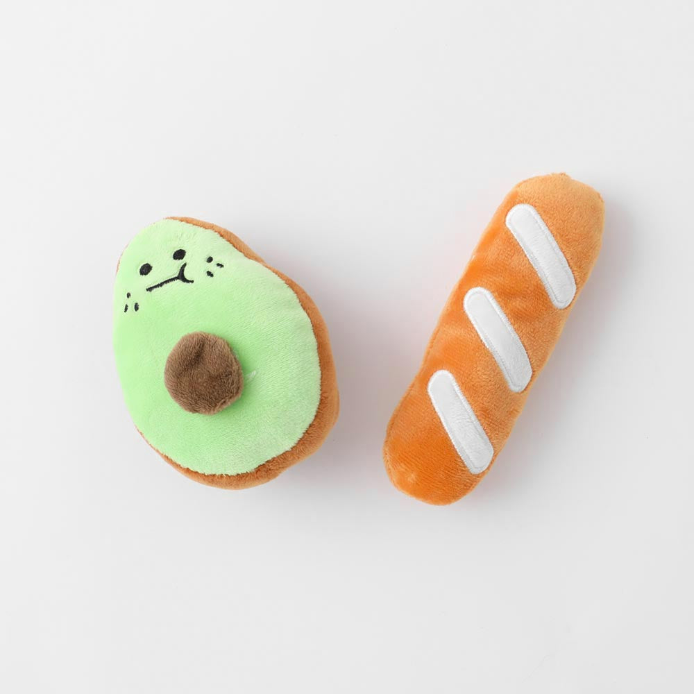 アボカドとパンのおもちゃ