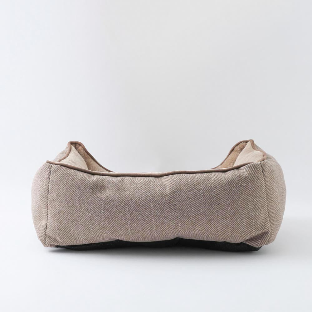 herringbone cushion bed