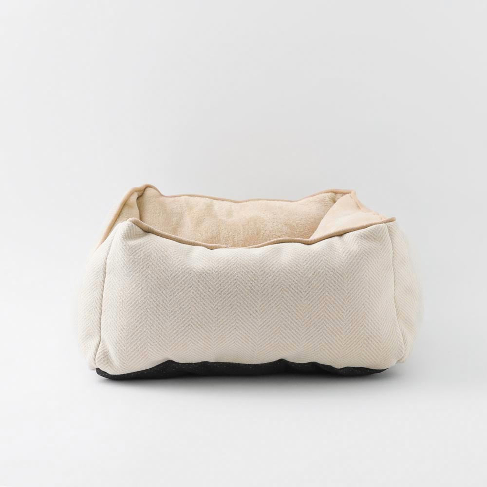 herringbone cushion bed