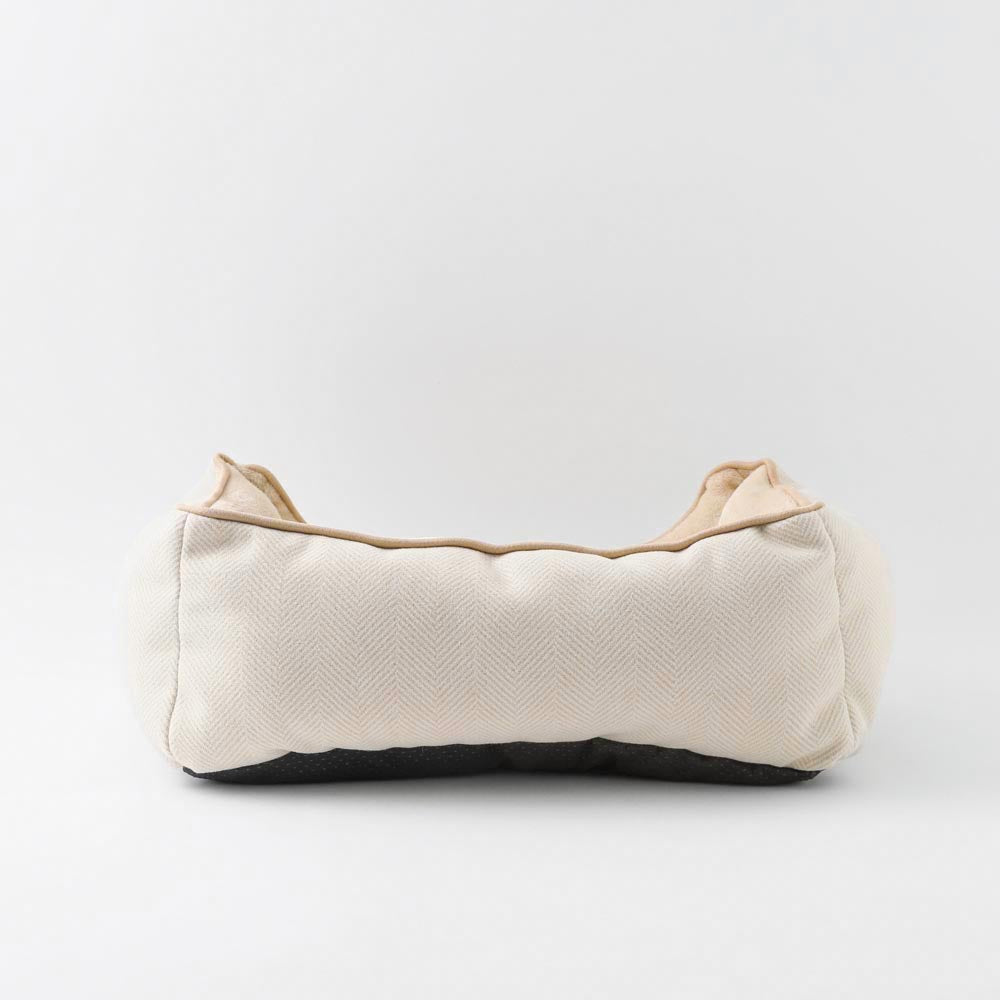 herringbone cushion bed