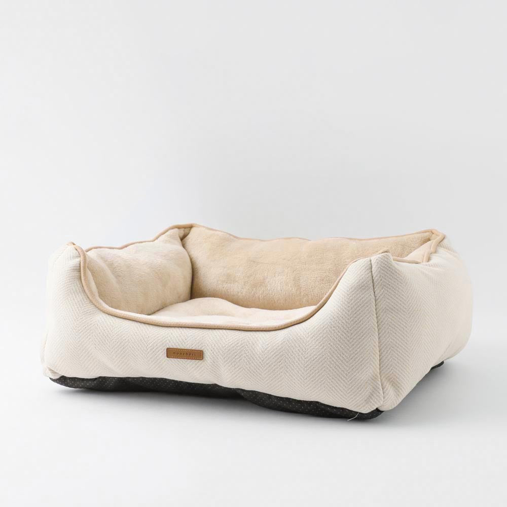 herringbone cushion bed