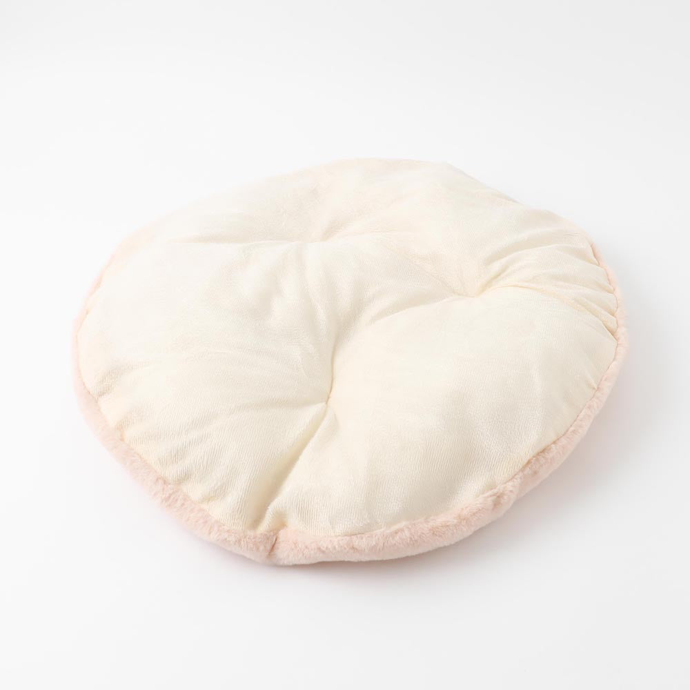 Dome-shaped semi-closed pet house with cushion