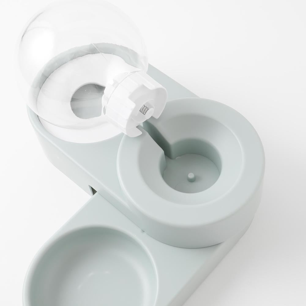 automatic watering pet food bowl