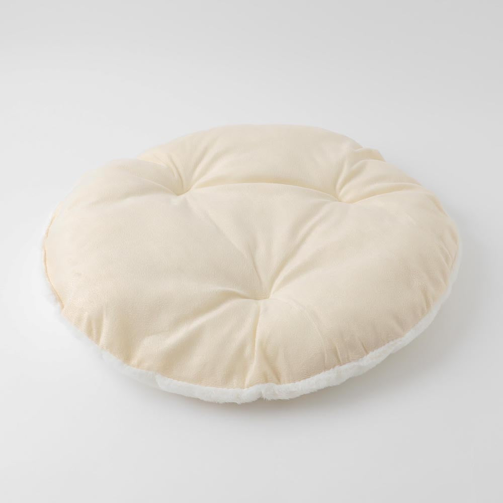 Dome-shaped semi-closed pet house with cushion