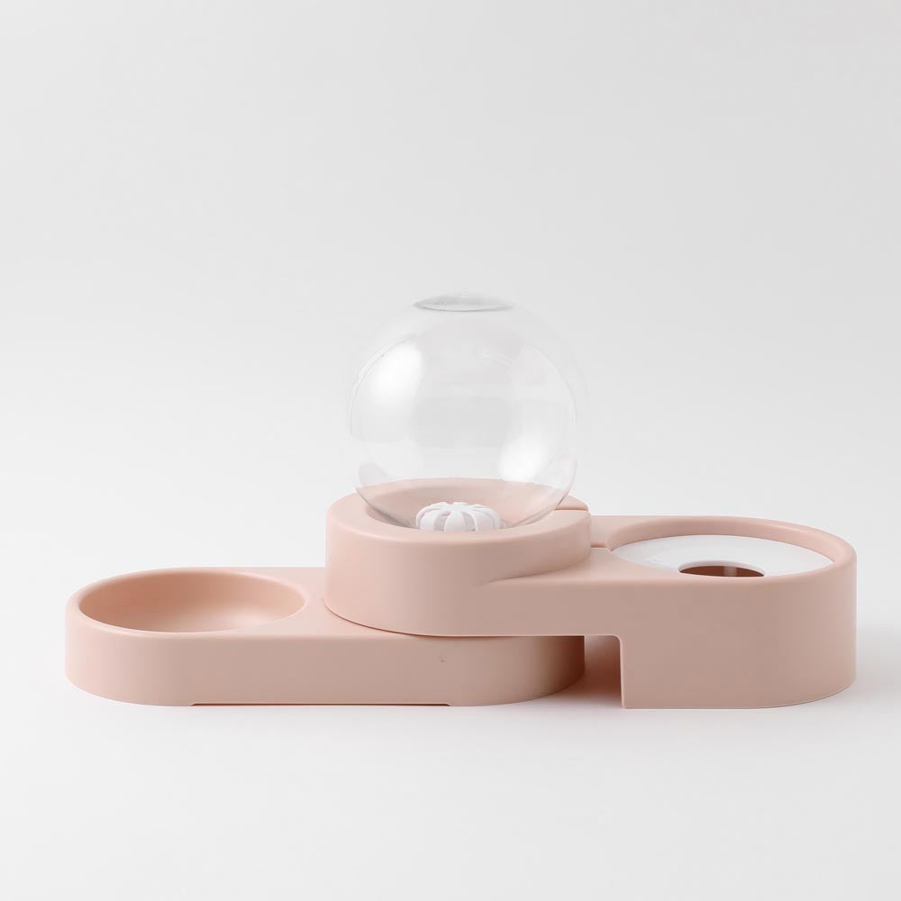 automatic watering pet food bowl